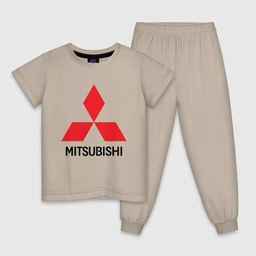 Детская пижама MITSUBISHI / Миндальный – фото 1
