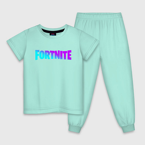 Детская пижама FORTNITE 2 / Мятный – фото 1