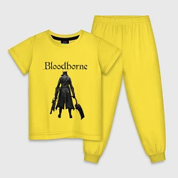 Пижама хлопковая детская Bloodborne, цвет: желтый