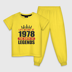Детская пижама 1978 - рождение легенды