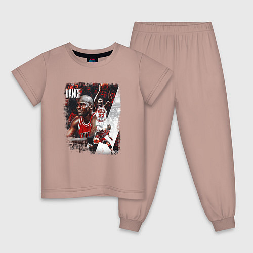 Детская пижама ПОСЛЕДНИЙ ТАНЕЦ / Пыльно-розовый – фото 1