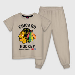 Детская пижама CHICAGO BLACKHAWKS NHL