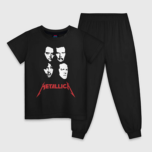 Детская пижама Metallica / Черный – фото 1