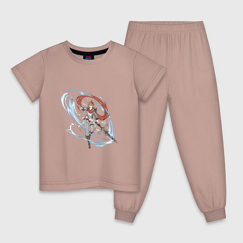 Детская пижама Тарталья / Пыльно-розовый – фото 1