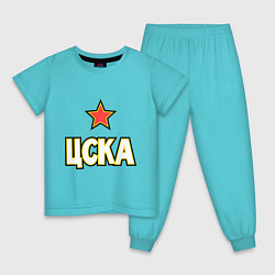 Детская пижама ЦСКА