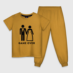 Детская пижама GAME OVER МОЛОДОЖЕНЫ