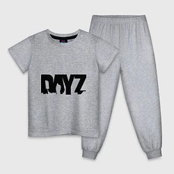 Пижама хлопковая детская DayZ, цвет: меланж