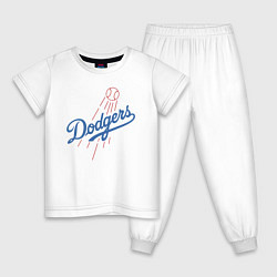 Детская пижама Los Angeles Dodgers baseball