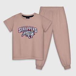 Детская пижама Mahoning Valley Scrappers