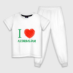 Детская пижама Love Azerbaijan