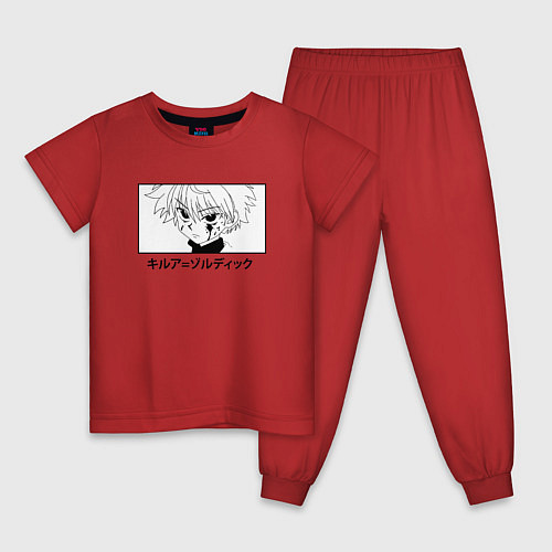 Детская пижама КИЛЛУА ANIME EYES / Красный – фото 1