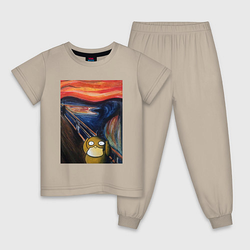 Детская пижама ПСАЙДАК КРИК / Миндальный – фото 1