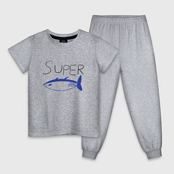 Детская пижама Super tuna jin