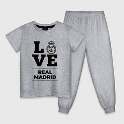 Детская пижама Real Madrid Love Классика