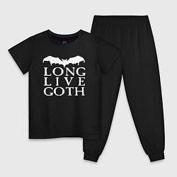 Детская пижама Long Live Goth