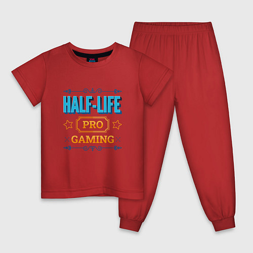 Детская пижама Игра Half-Life PRO Gaming / Красный – фото 1