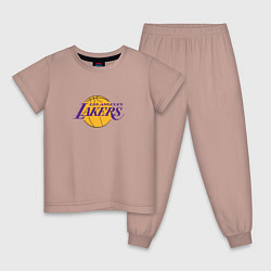 Детская пижама Лос-Анджелес Лейкерс NBA