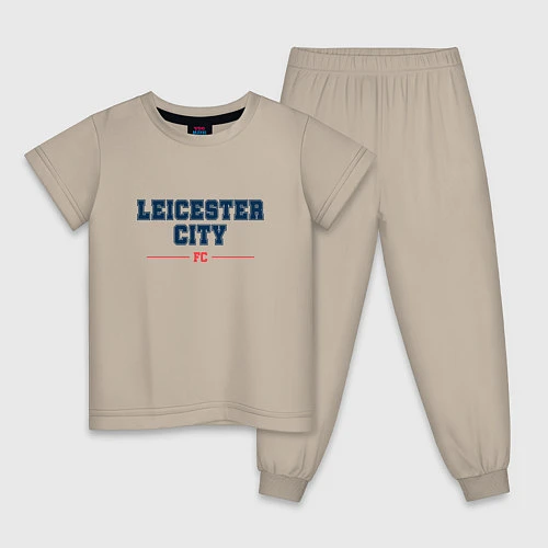 Детская пижама Leicester City FC Classic / Миндальный – фото 1