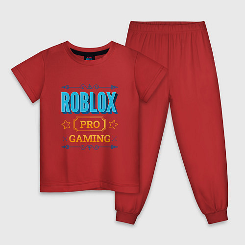 Детская пижама Игра Roblox PRO Gaming / Красный – фото 1