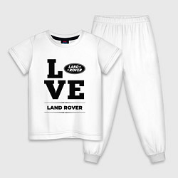 Детская пижама Land Rover Love Classic