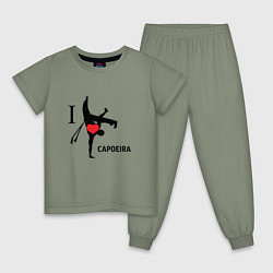 Детская пижама I LOVE CAPOEIRA