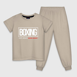 Детская пижама Boxing good night