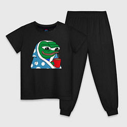 Детская пижама Frog Pepe мем