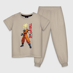 Детская пижама Dragon Ball - Goky Son