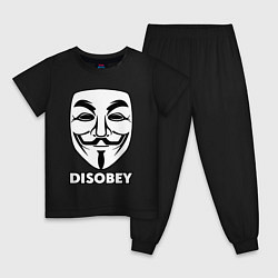 Детская пижама Guy Fawkes - disobey