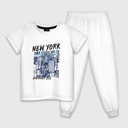 Детская пижама New York Нью-Йорк