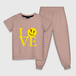Детская пижама Smile love