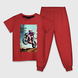 Детская пижама Мотокросс - экстрим