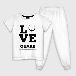 Детская пижама Quake love classic