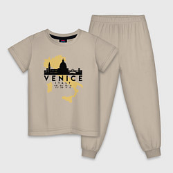 Детская пижама Итальянская Венеция