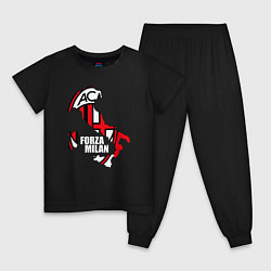 Детская пижама Forza Milan