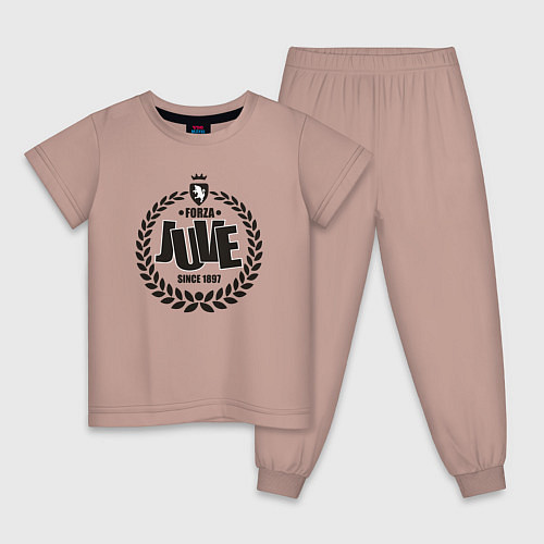 Детская пижама Juve forza / Пыльно-розовый – фото 1