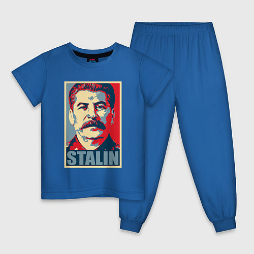 Детская пижама Stalin USSR / Синий – фото 1