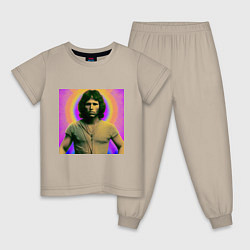 Детская пижама Jim Morrison Galo Glitch Art