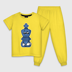 Детская пижама Шахматный король InChess