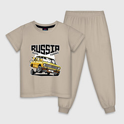 Детская пижама Russia tuning car