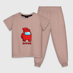Детская пижама Игрок из Among Us Logic