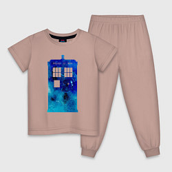 Детская пижама Space tardis