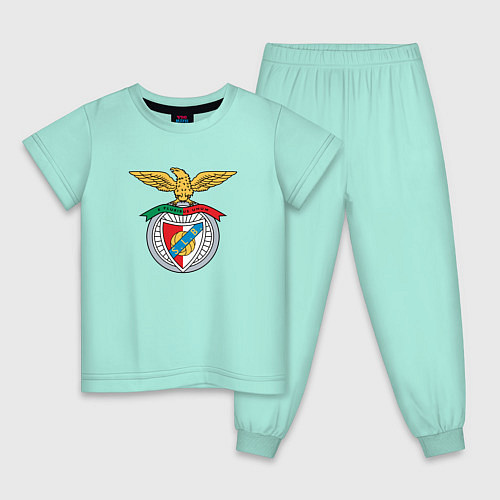 Детская пижама Benfica club / Мятный – фото 1