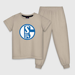 Детская пижама Schalke 04 fc club