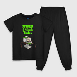 Детская пижама Spider skibidi tualet