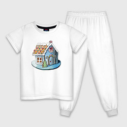 Детская пижама Пряничный домик