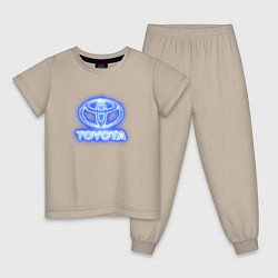 Детская пижама Toyota neon