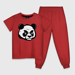 Детская пижама Недовольная морда панды