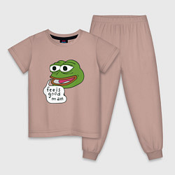 Детская пижама Pepe feels good man