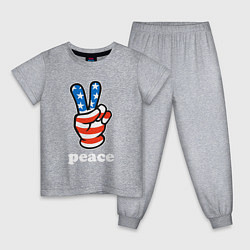 Детская пижама USA peace